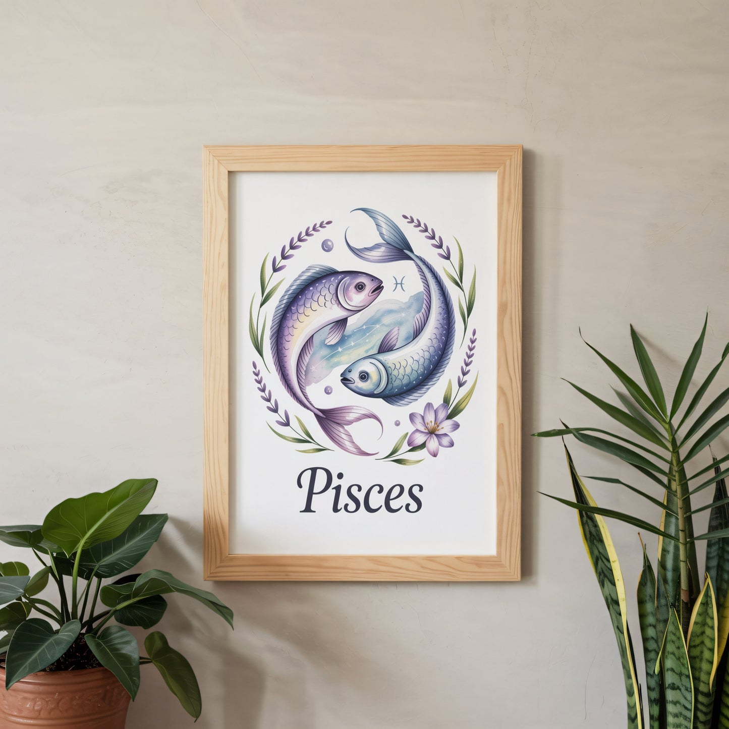 Aisle29 Posters Pisces Life Wall Art