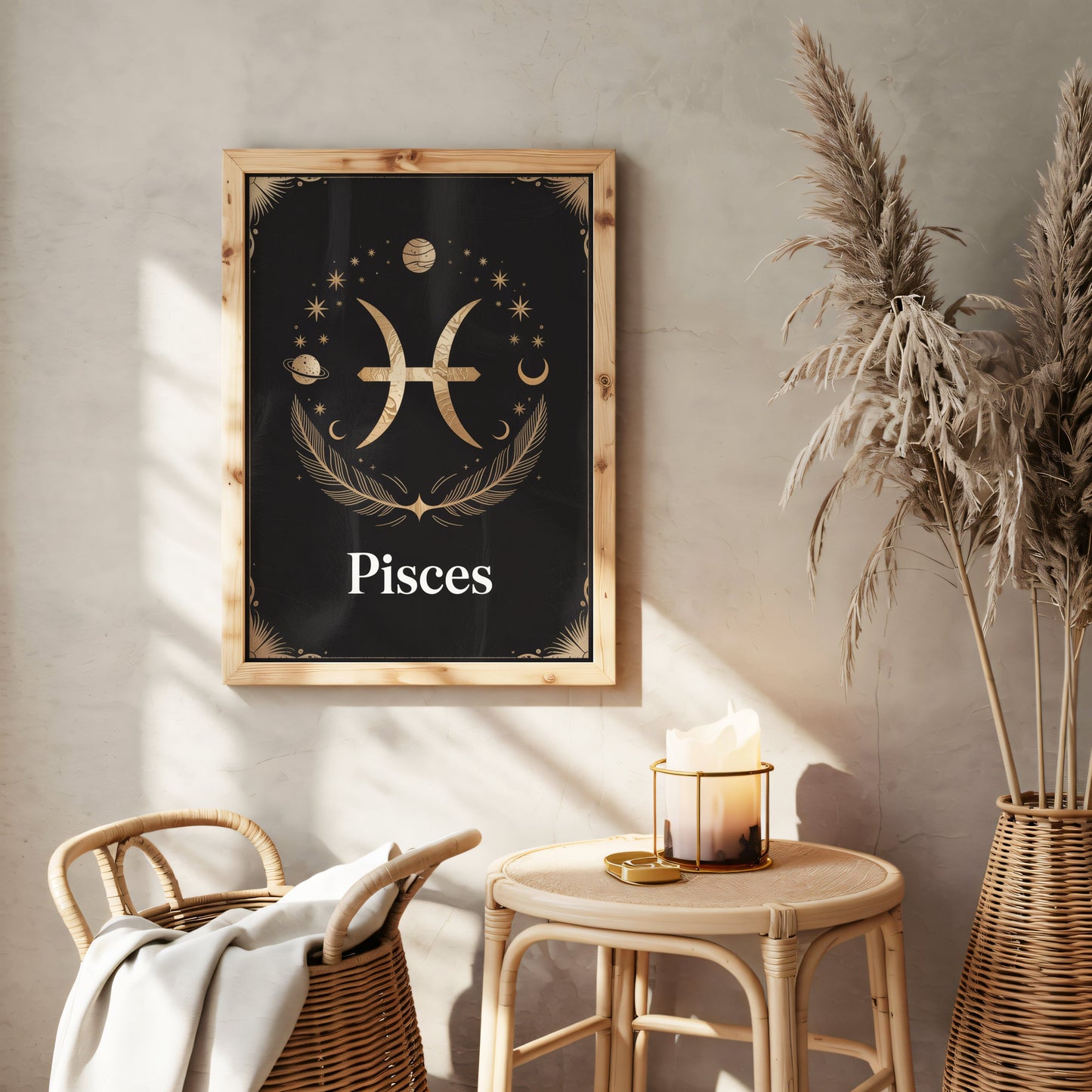 Aisle29 Posters Pisces Strong Wall Art