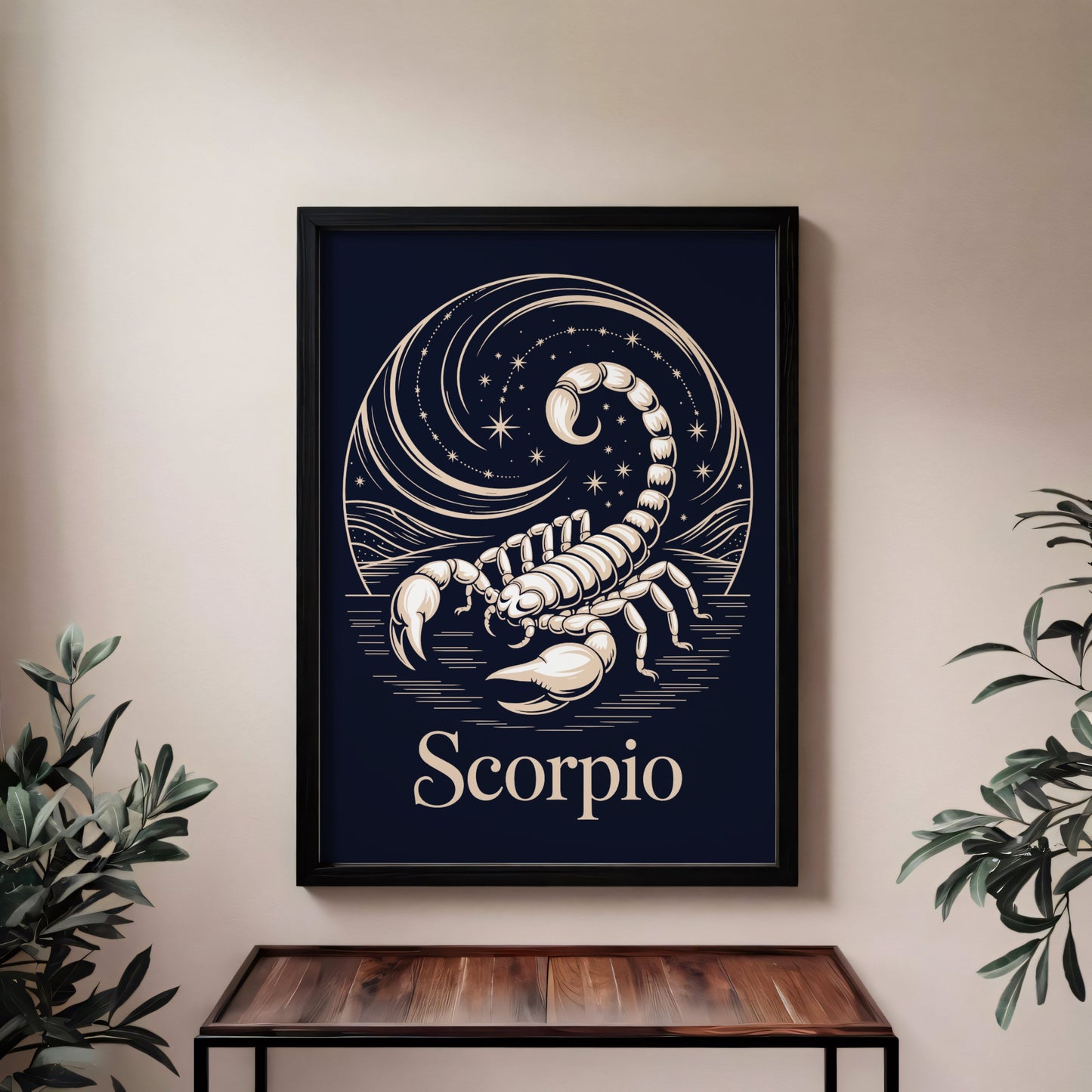 Aisle29 Posters Scorpio Night Wall Art