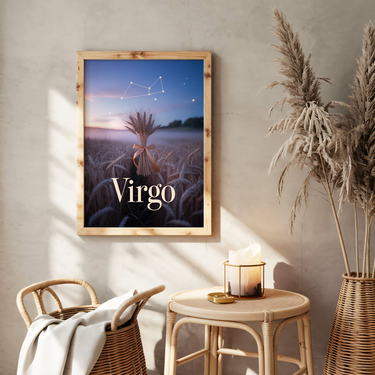 Aisle29 Posters Virgo Serene Wall Art