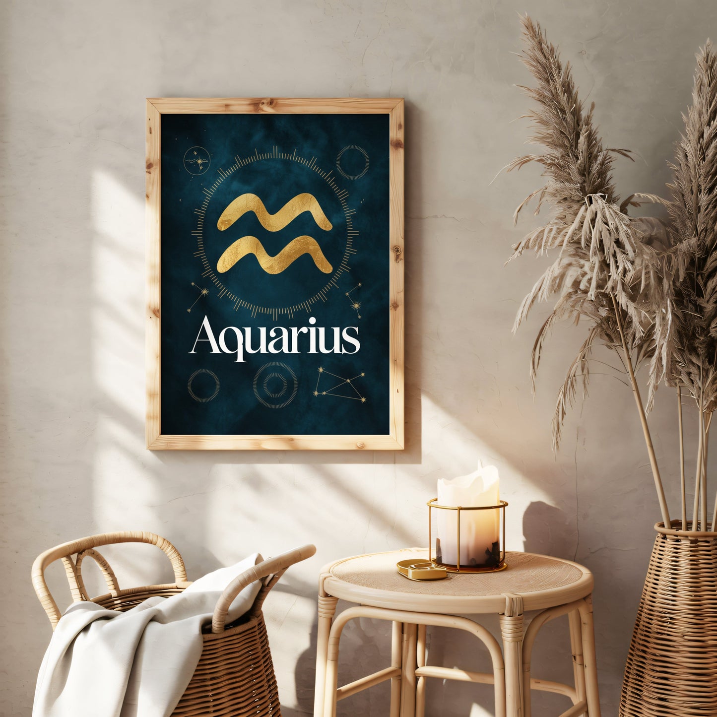 Aisle29 Print Aquarius Bold Wave Wall Art