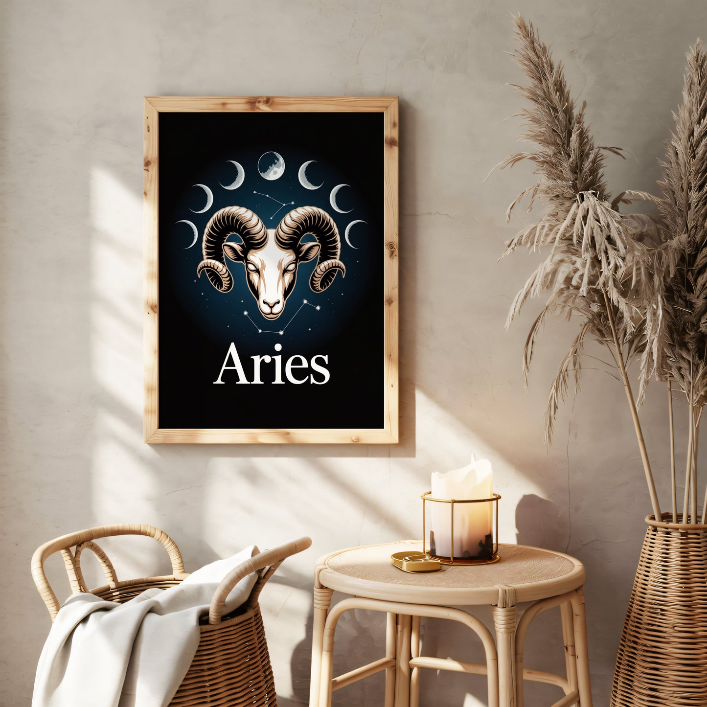Aisle29 Print Aries Swirl Wall Art