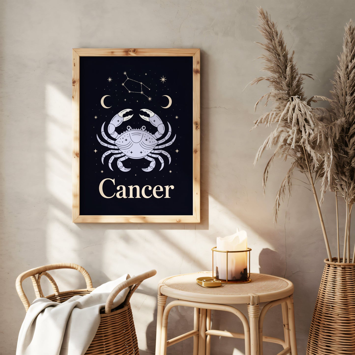 Aisle29 Print Cancer Swirl Wall Art
