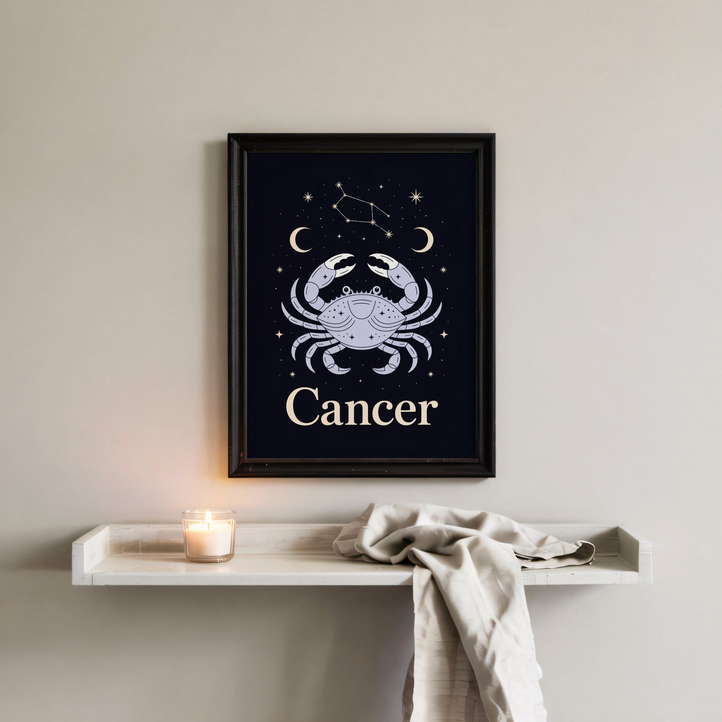 Aisle29 Print Cancer Swirl Wall Art