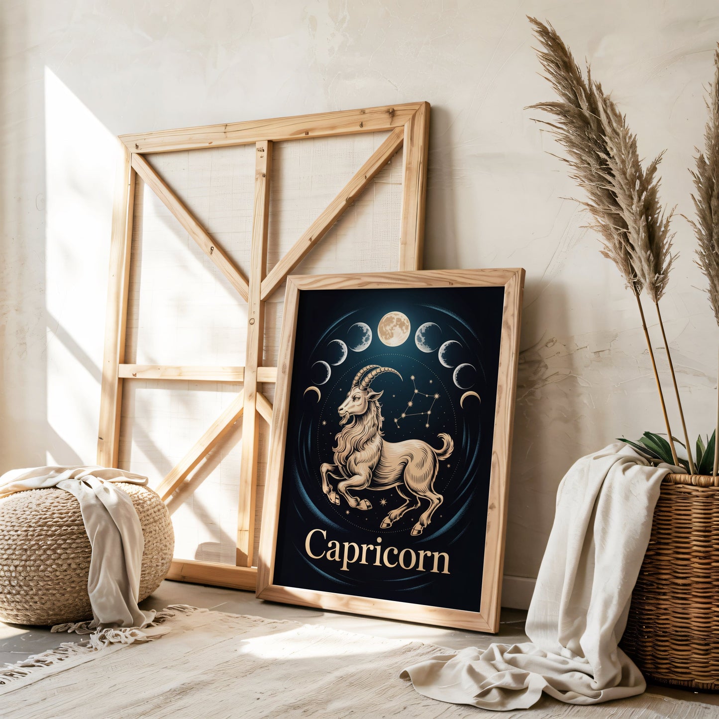 Aisle29 Print Capricorn Swirl Wall Art