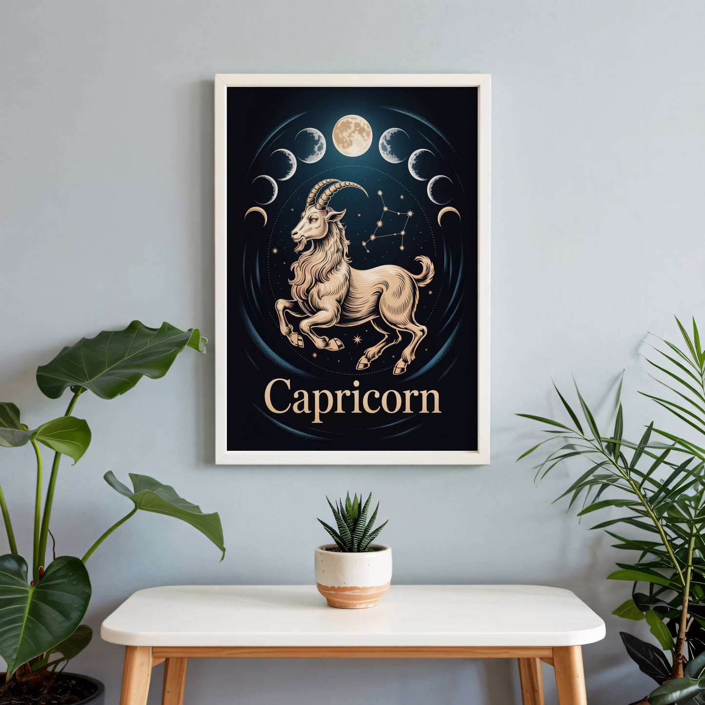 Aisle29 Print Capricorn Swirl Wall Art