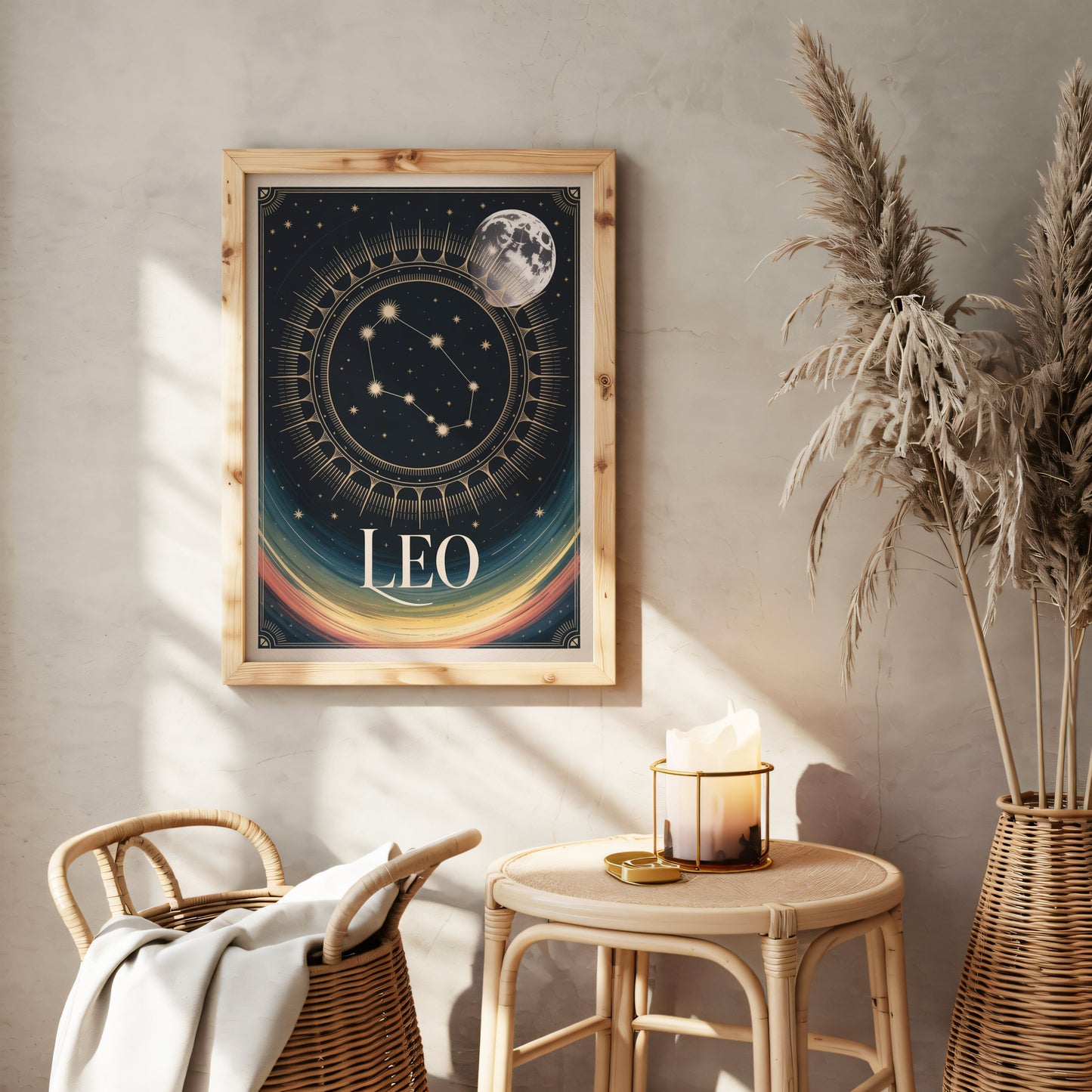 Aisle29 Print Leo Spot Wall Art