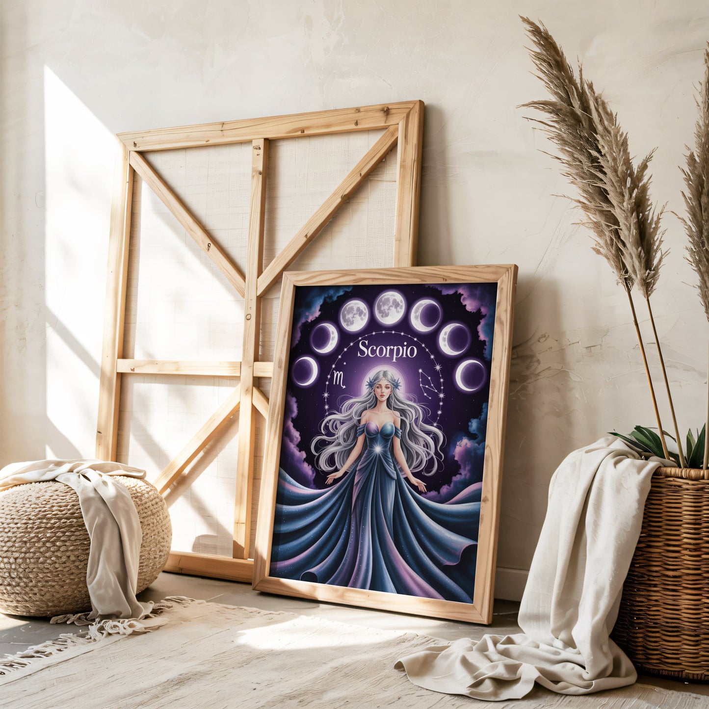 Aisle29 Print Scorpio Cosmic Wall Art