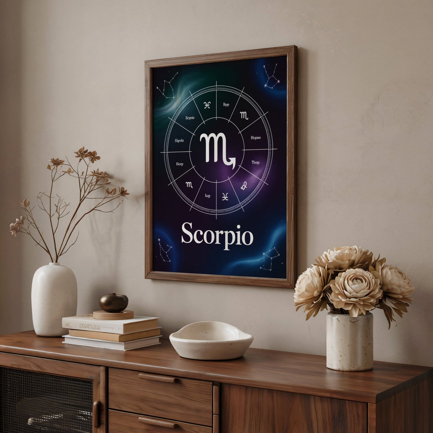 Aisle29 Print Scorpio Rising Wall Art