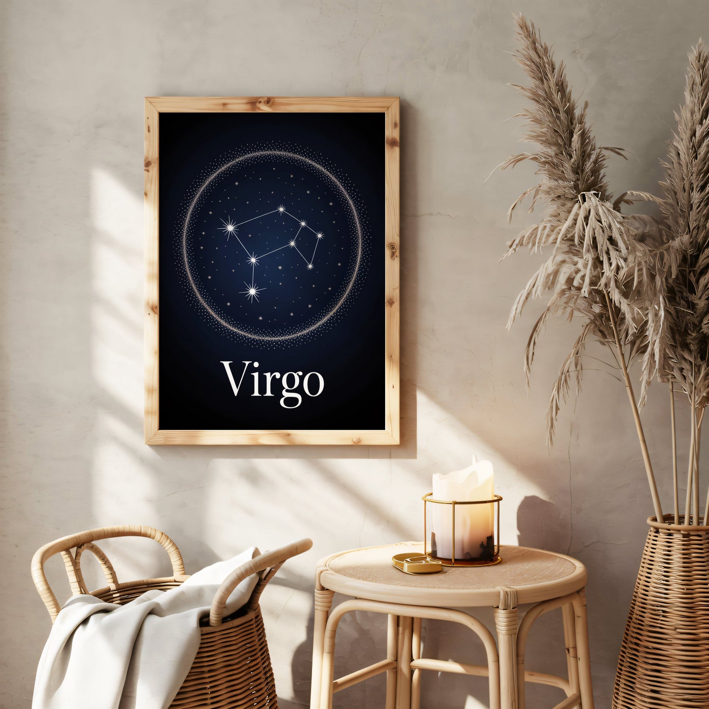 Aisle29 Print Virgo Stars Wall Art