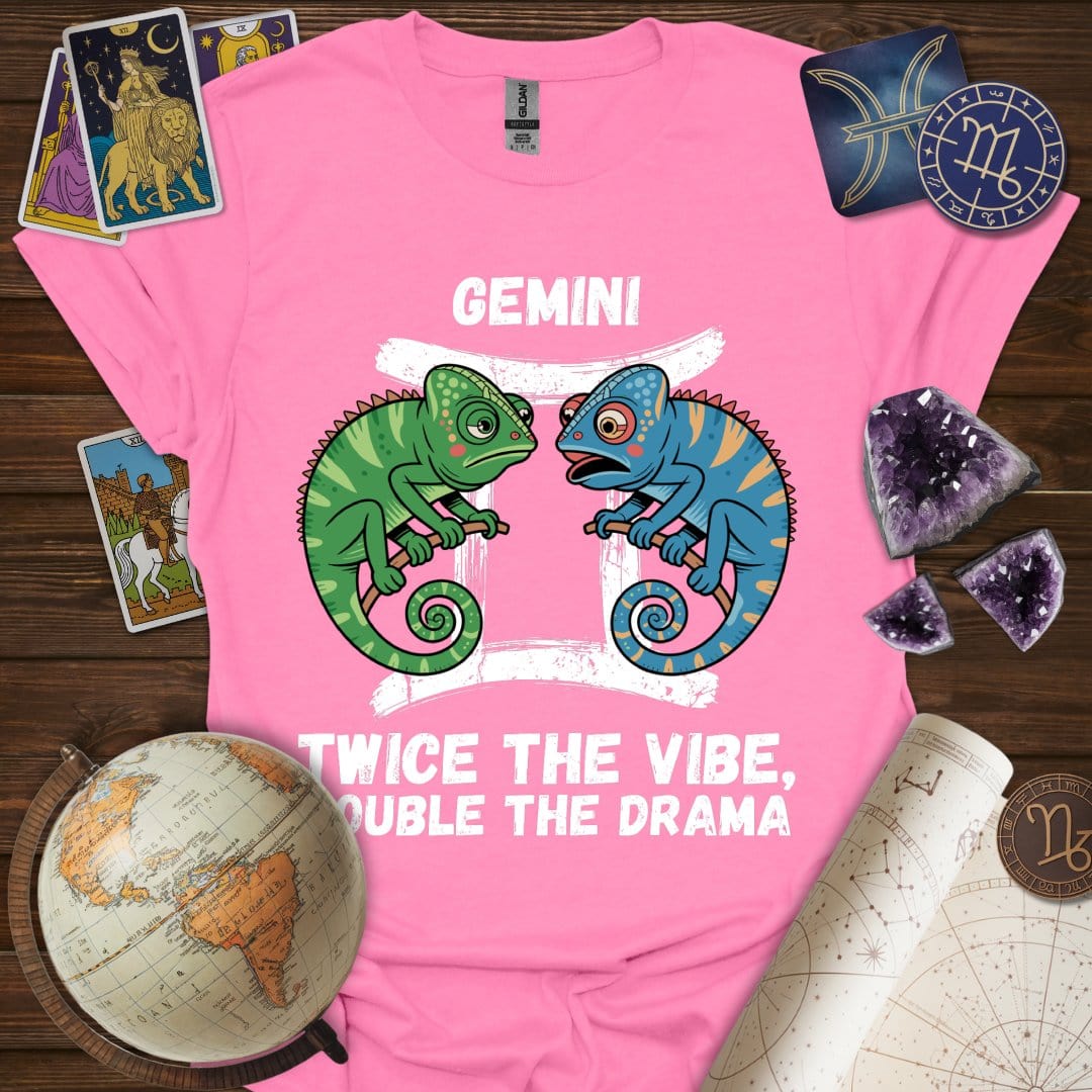 Printify T-Shirt Azalea / S Gemini Twice The Vibe T-Shirt