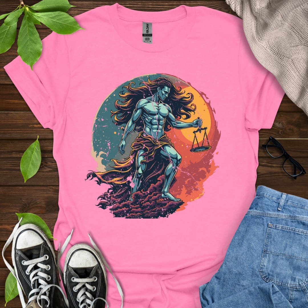 Printify T-Shirt Azalea / S Libra - Graphic