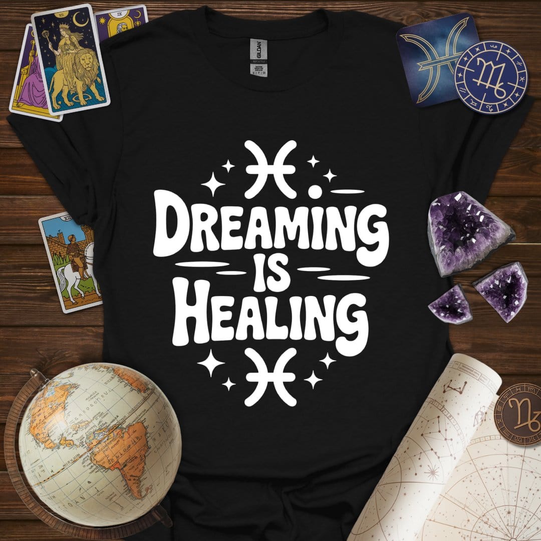Printify T-Shirt Black / S Dreaming is Healing T-Shirt
