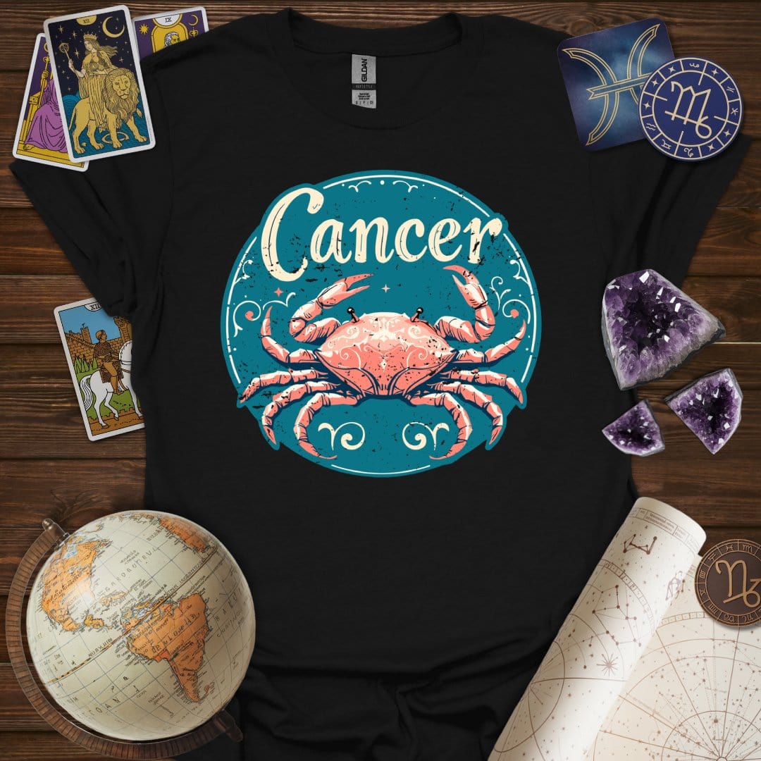 Printify T-Shirt Black / XS Cancer Legacy T-Shirt