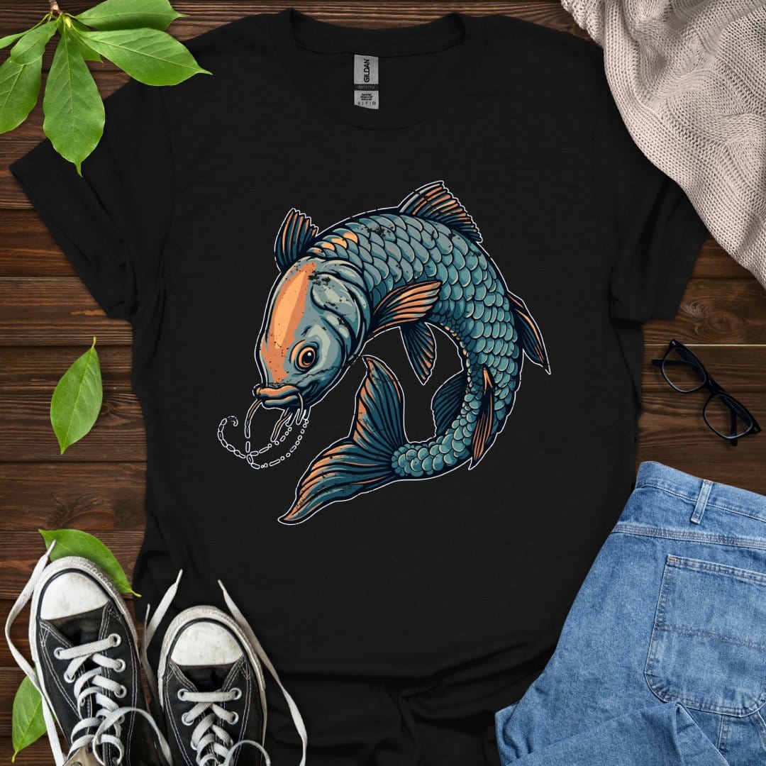 Printify T-Shirt Black / XS Pisces - Graphic