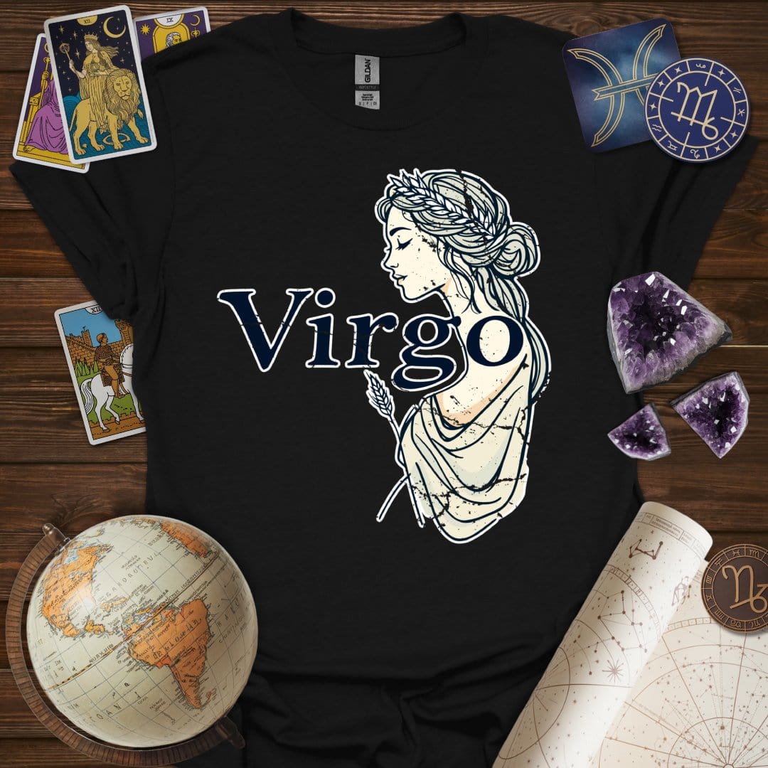 Printify T-Shirt Black / XS Virgo Legacy T-Shirt