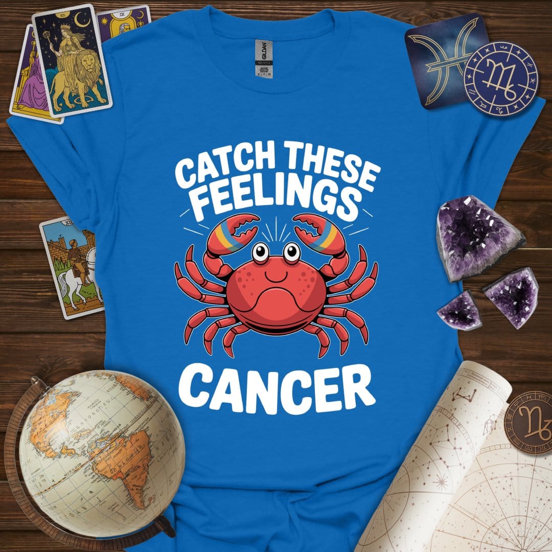 Printify T-Shirt Royal / S Catch These Feelings T-Shirt