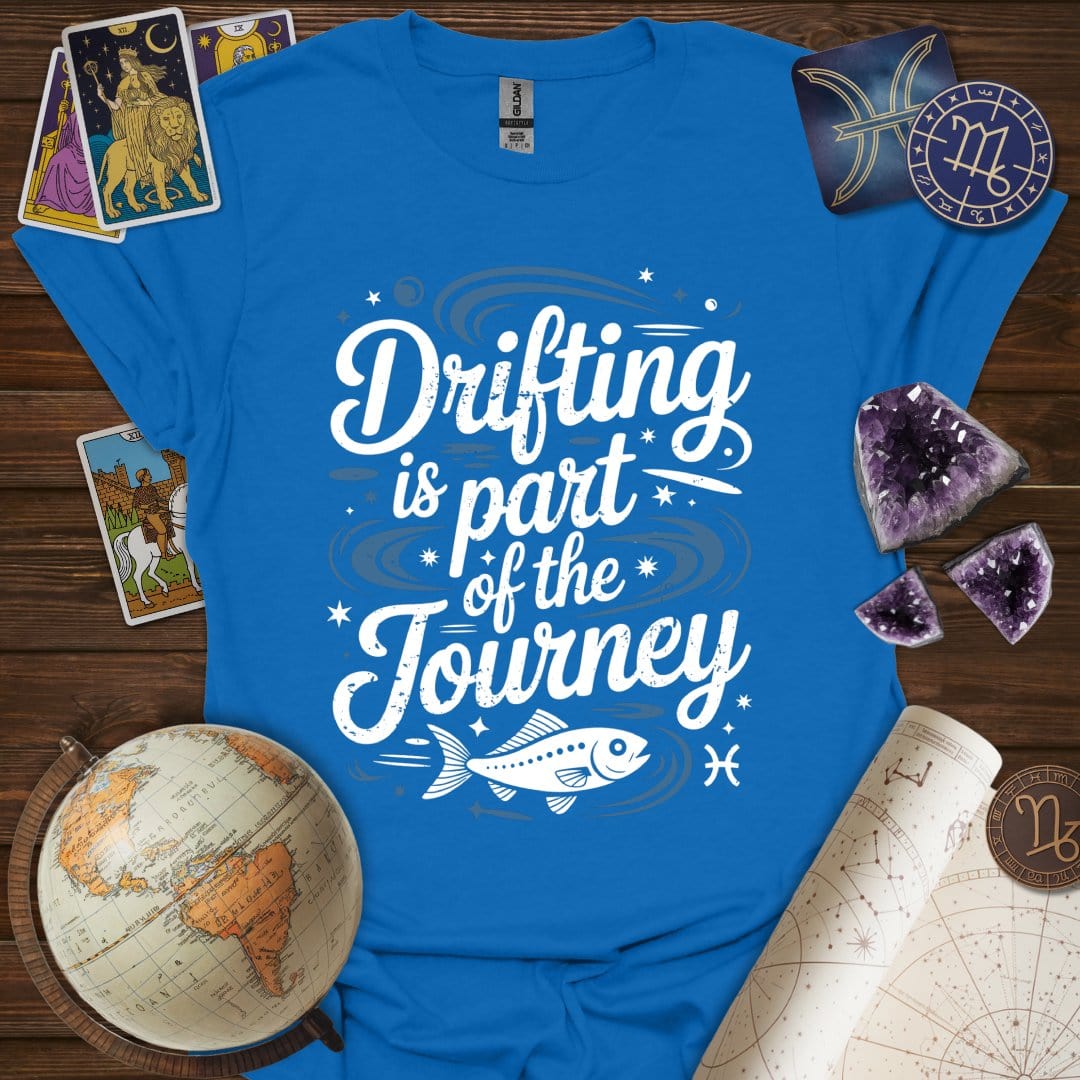 Printify T-Shirt Royal / S Pisces Drifting Journey T-Shirt