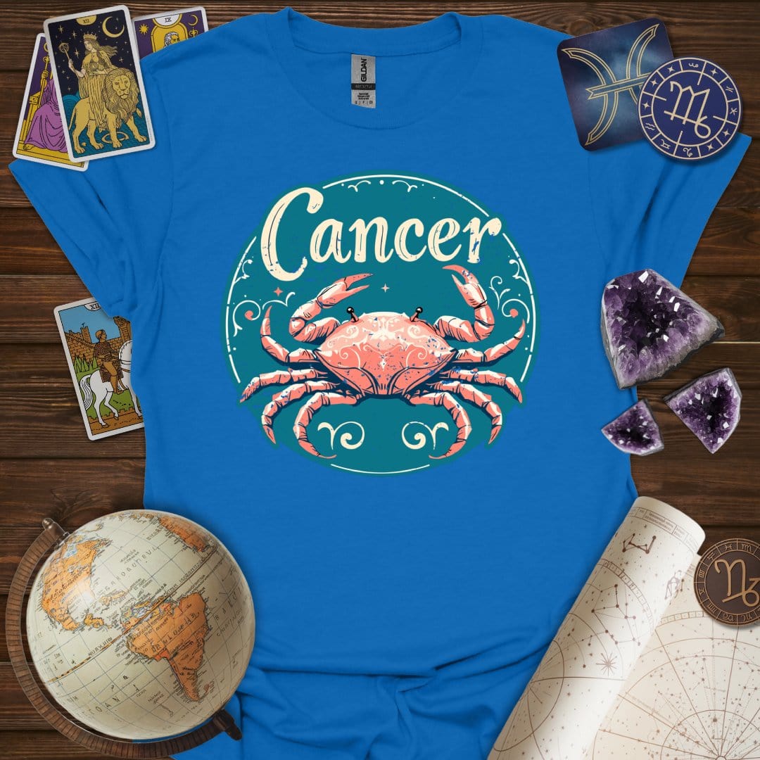 Printify T-Shirt Royal / XS Cancer Legacy T-Shirt