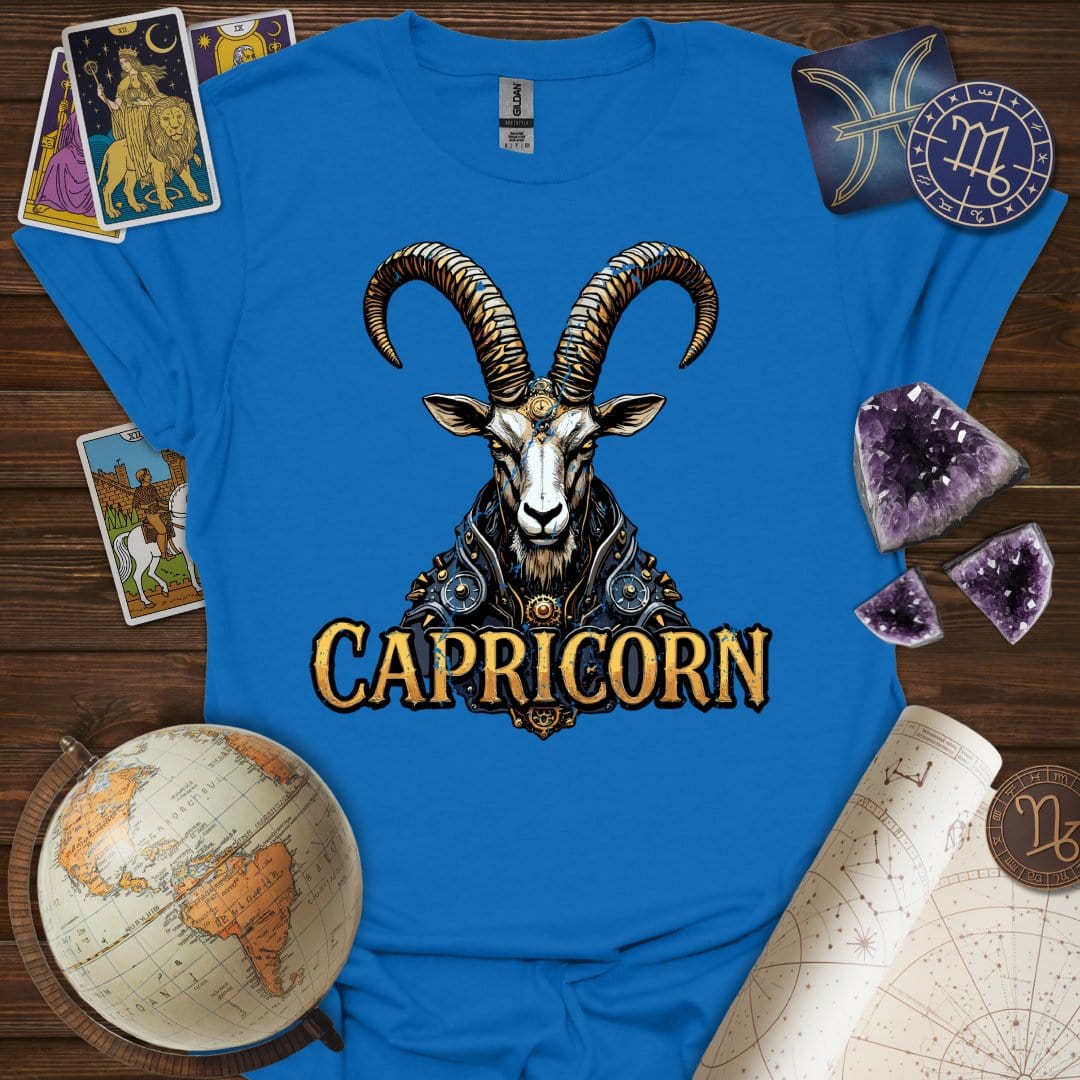 Printify T-Shirt Royal / XS Capricorn Legacy T-Shirt
