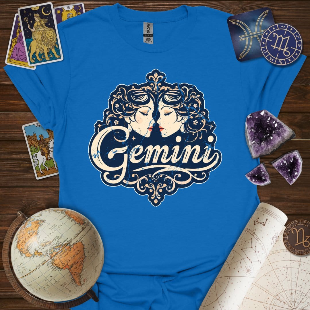 Printify T-Shirt Royal / XS Gemini Legacy T-Shirt
