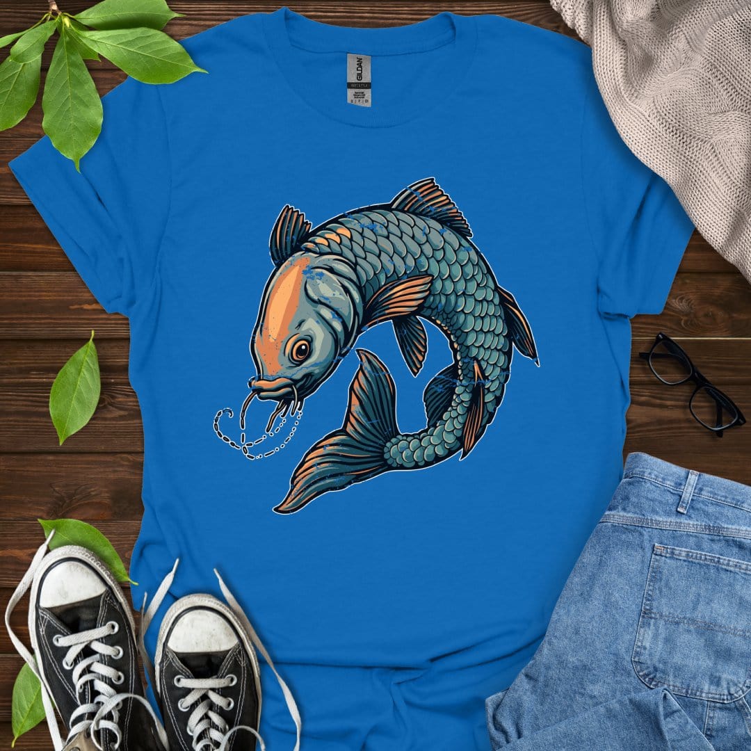 Printify T-Shirt Royal / XS Pisces - Graphic