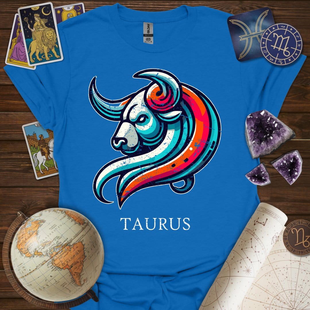 Printify T-Shirt Royal / XS Taurus Icon T-Shirt