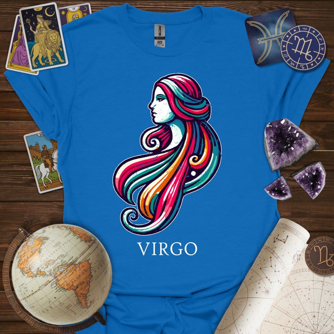 Printify T-Shirt Royal / XS Virgo Icon T-Shirt