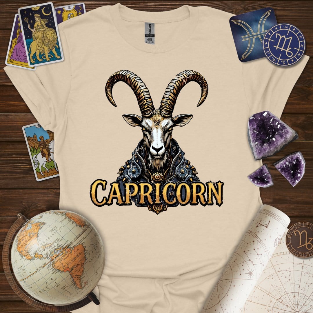 Printify T-Shirt Sand / S Capricorn Legacy T-Shirt