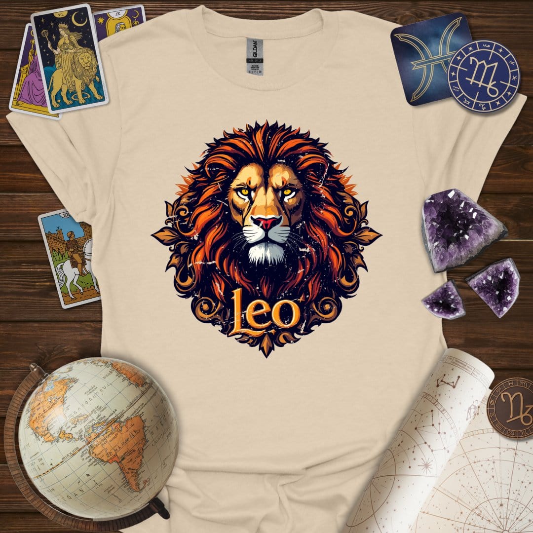 Printify T-Shirt Sand / S Leo Legacy T-Shirt