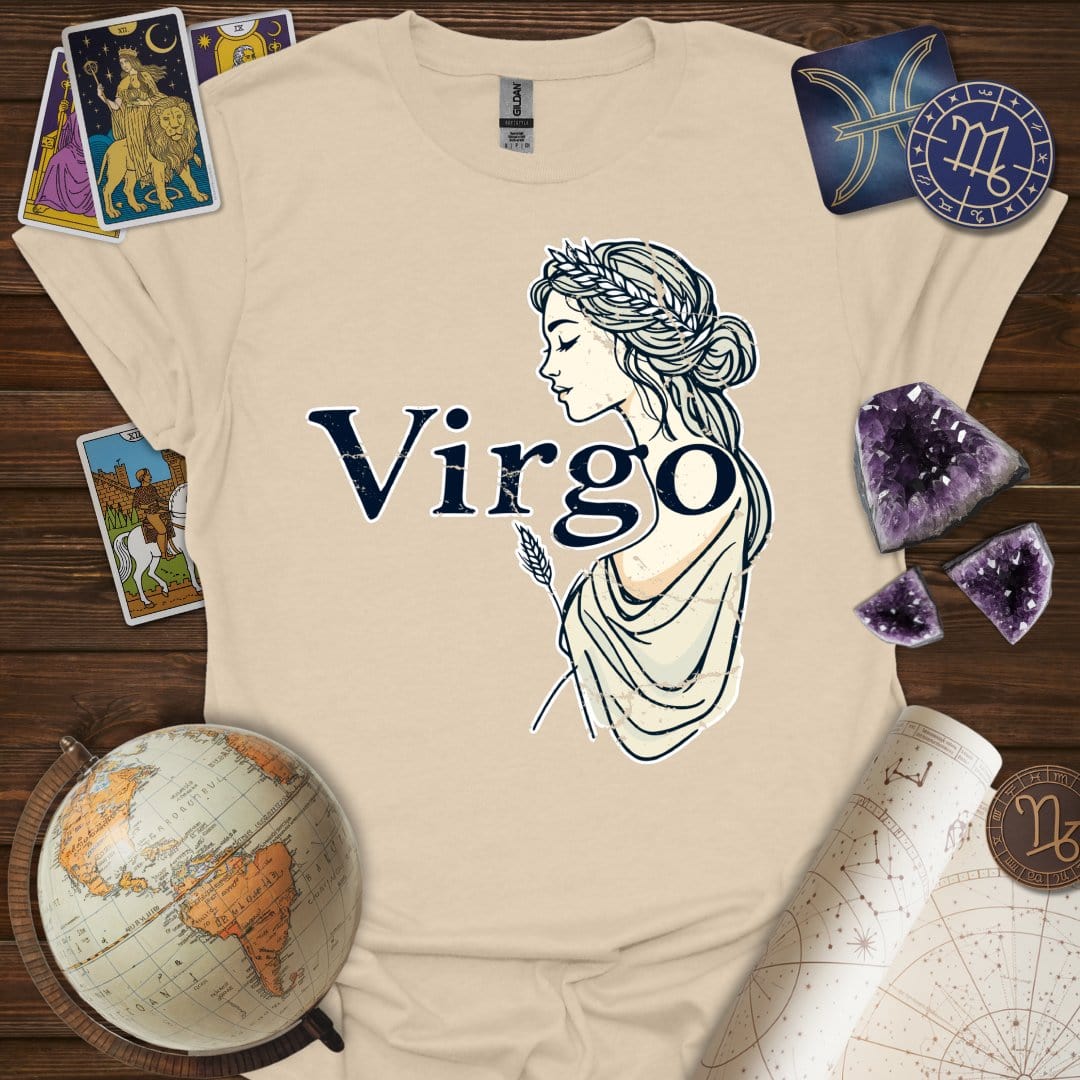 Printify T-Shirt Sand / S Virgo Legacy T-Shirt