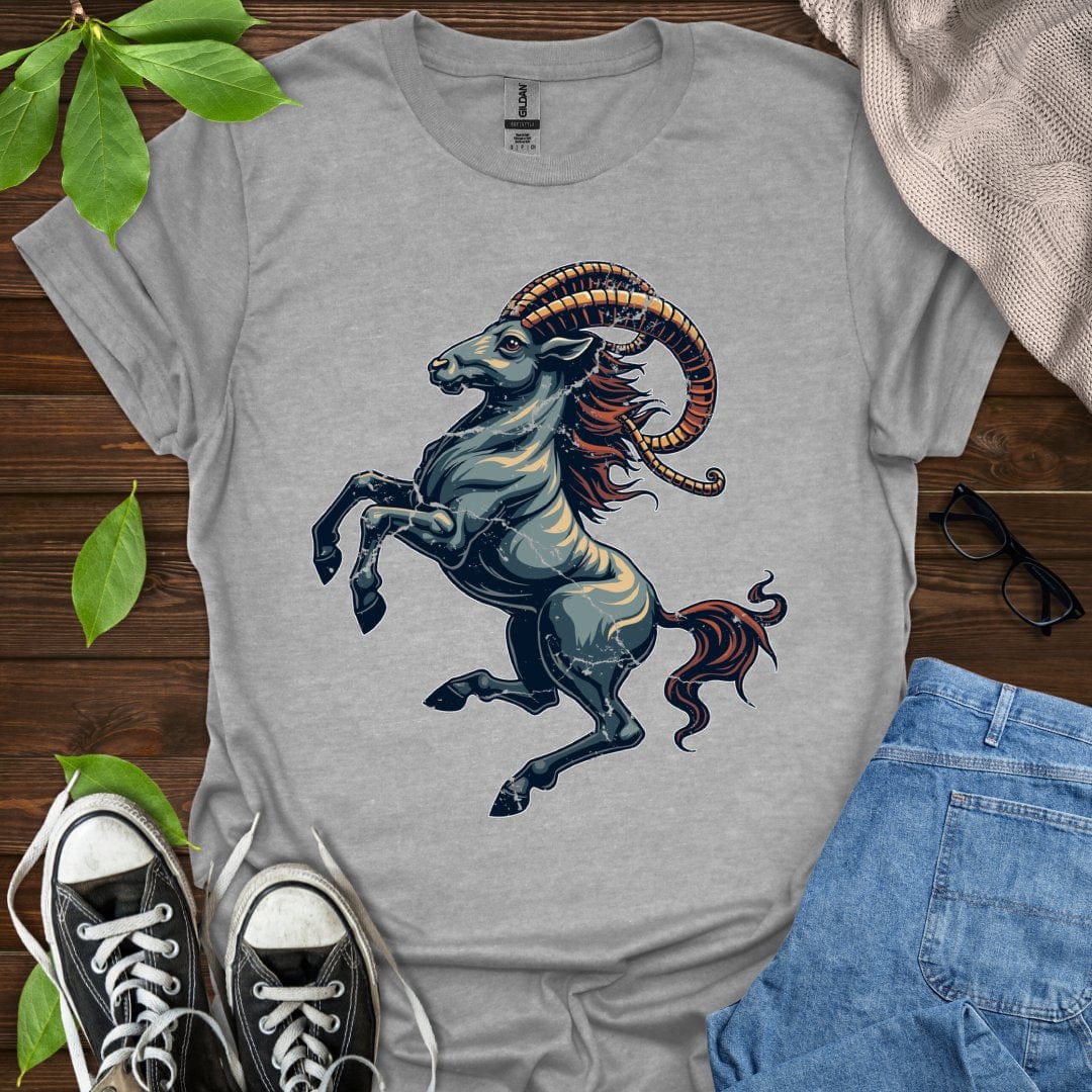 Printify T-Shirt Sport Grey / XS Capricorn - Graphic
