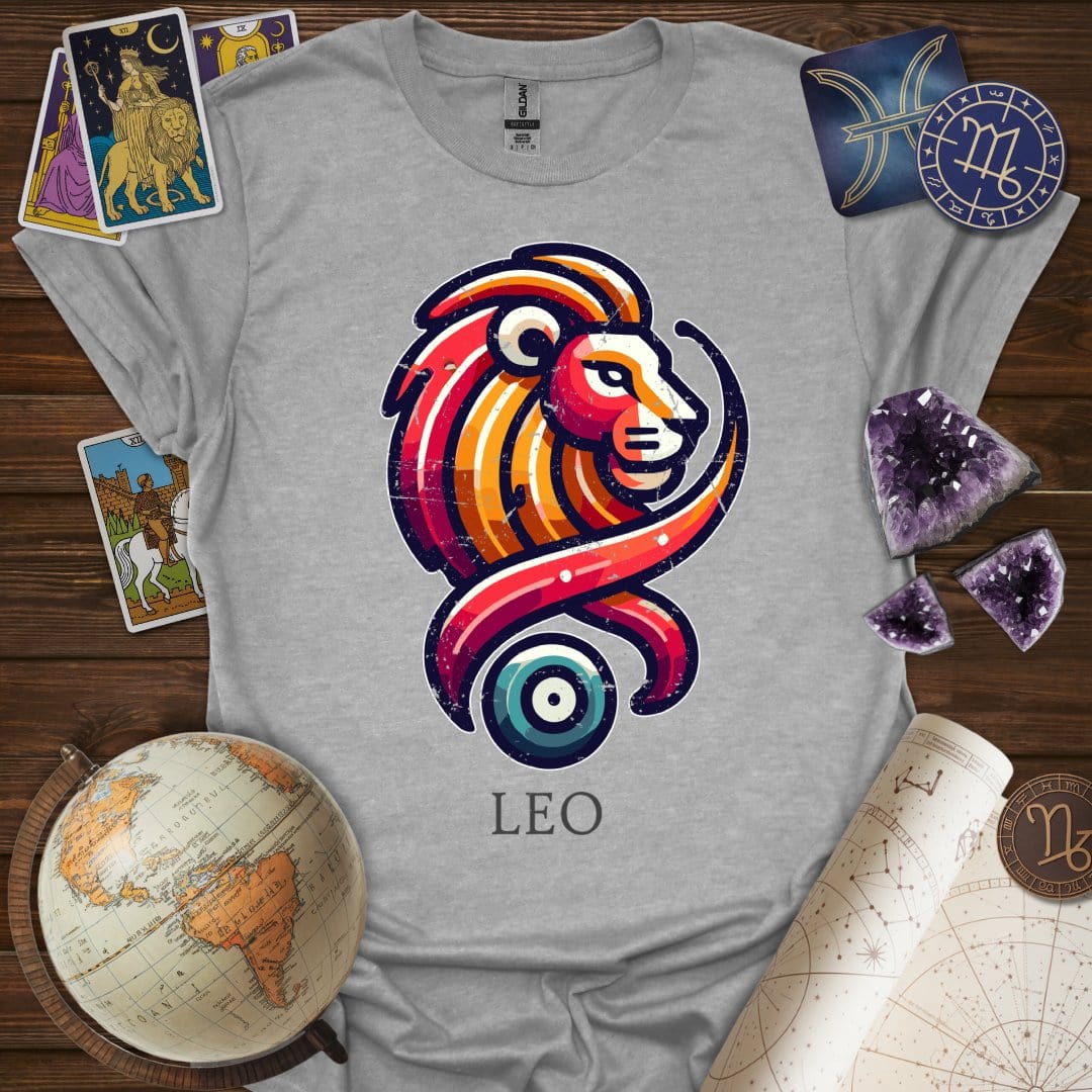 Printify T-Shirt Sport Grey / XS Leo Icon T-Shirt