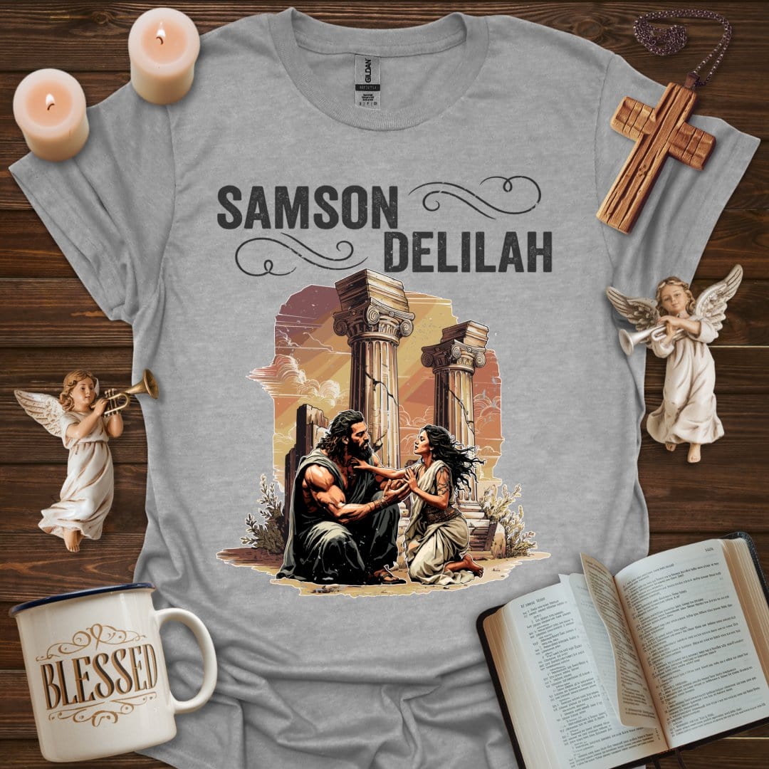 Printify T-Shirt Sport Grey / XS Samson & Delilah T-Shirt