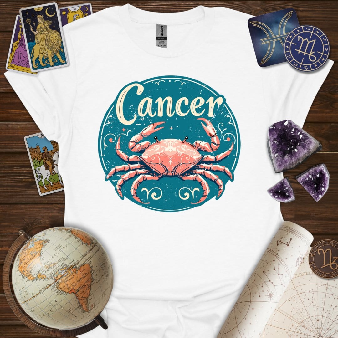 Printify T-Shirt White / XS Cancer Legacy T-Shirt