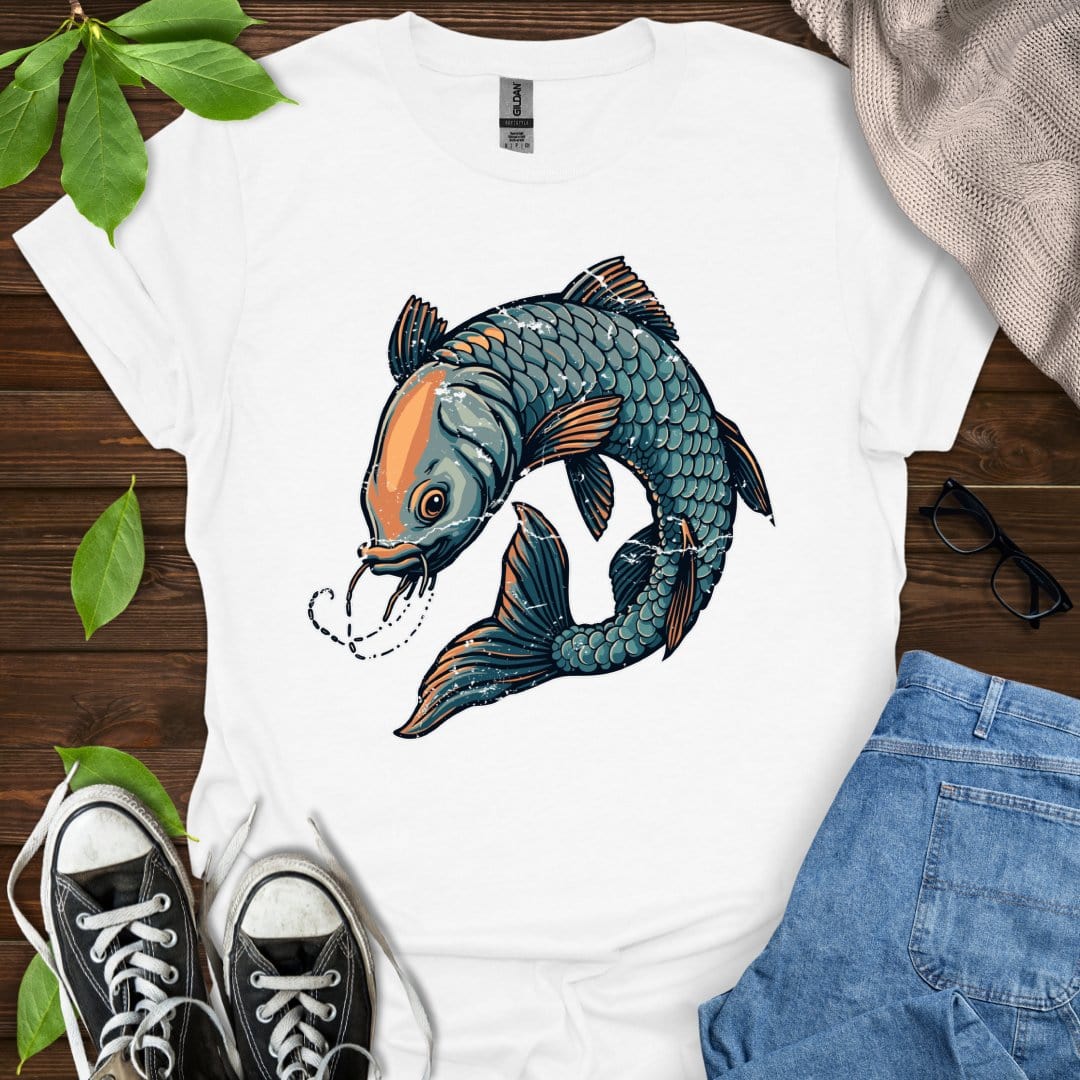 Printify T-Shirt White / XS Pisces - Graphic