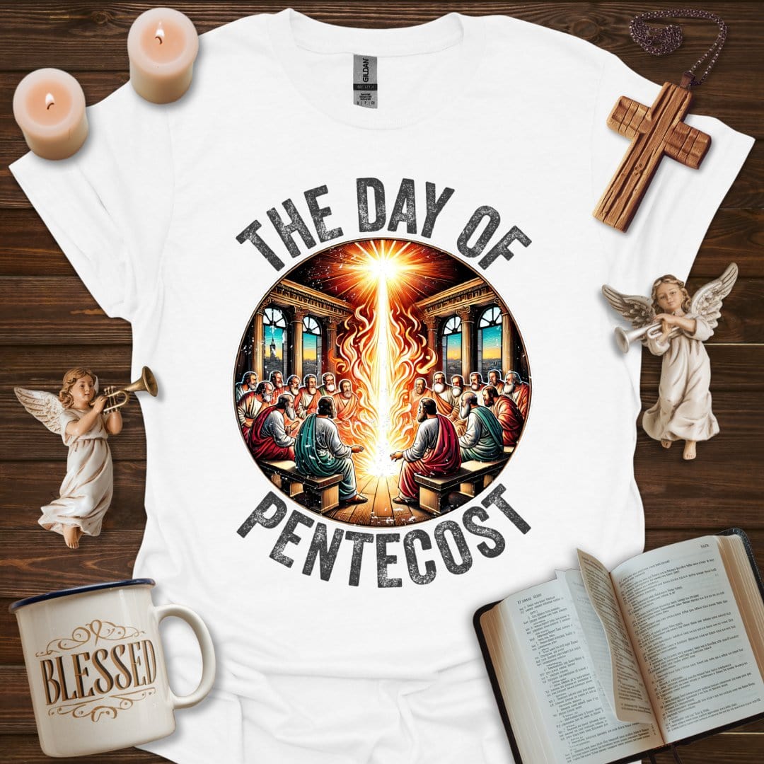 Printify T-Shirt White / XS The Day Of Pentecost T-Shirt