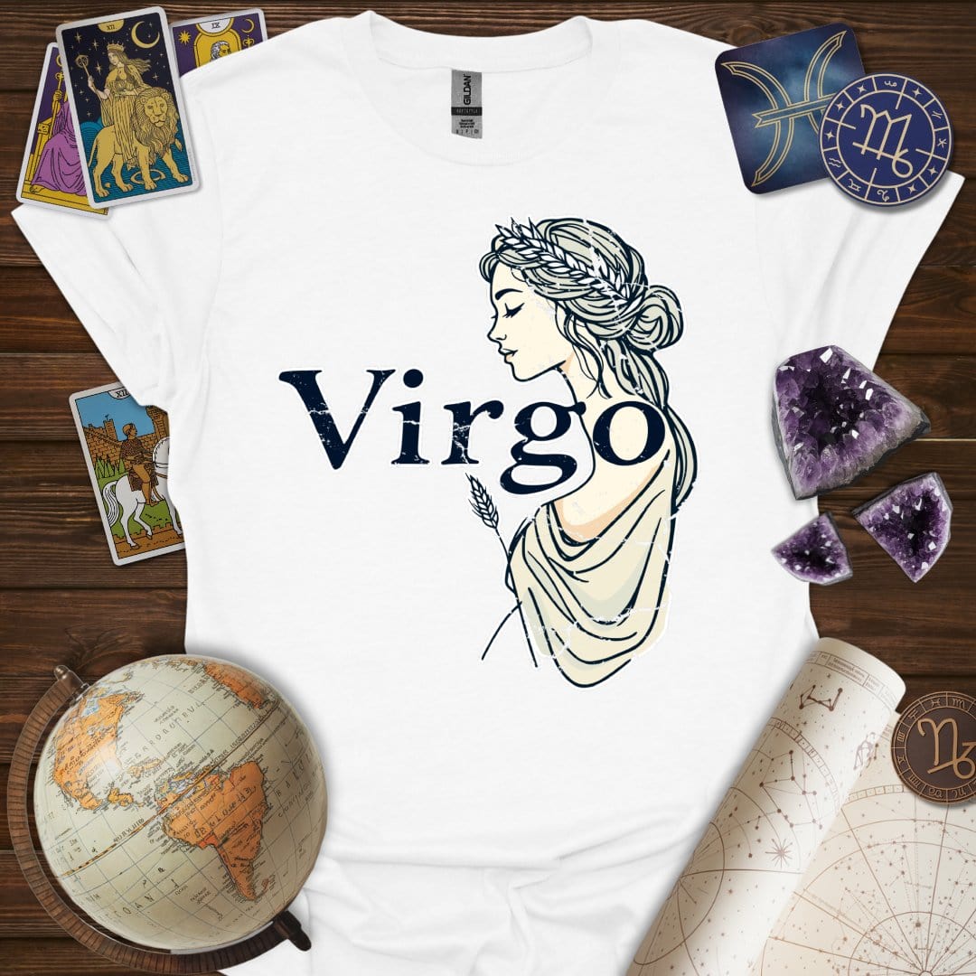 Printify T-Shirt White / XS Virgo Legacy T-Shirt