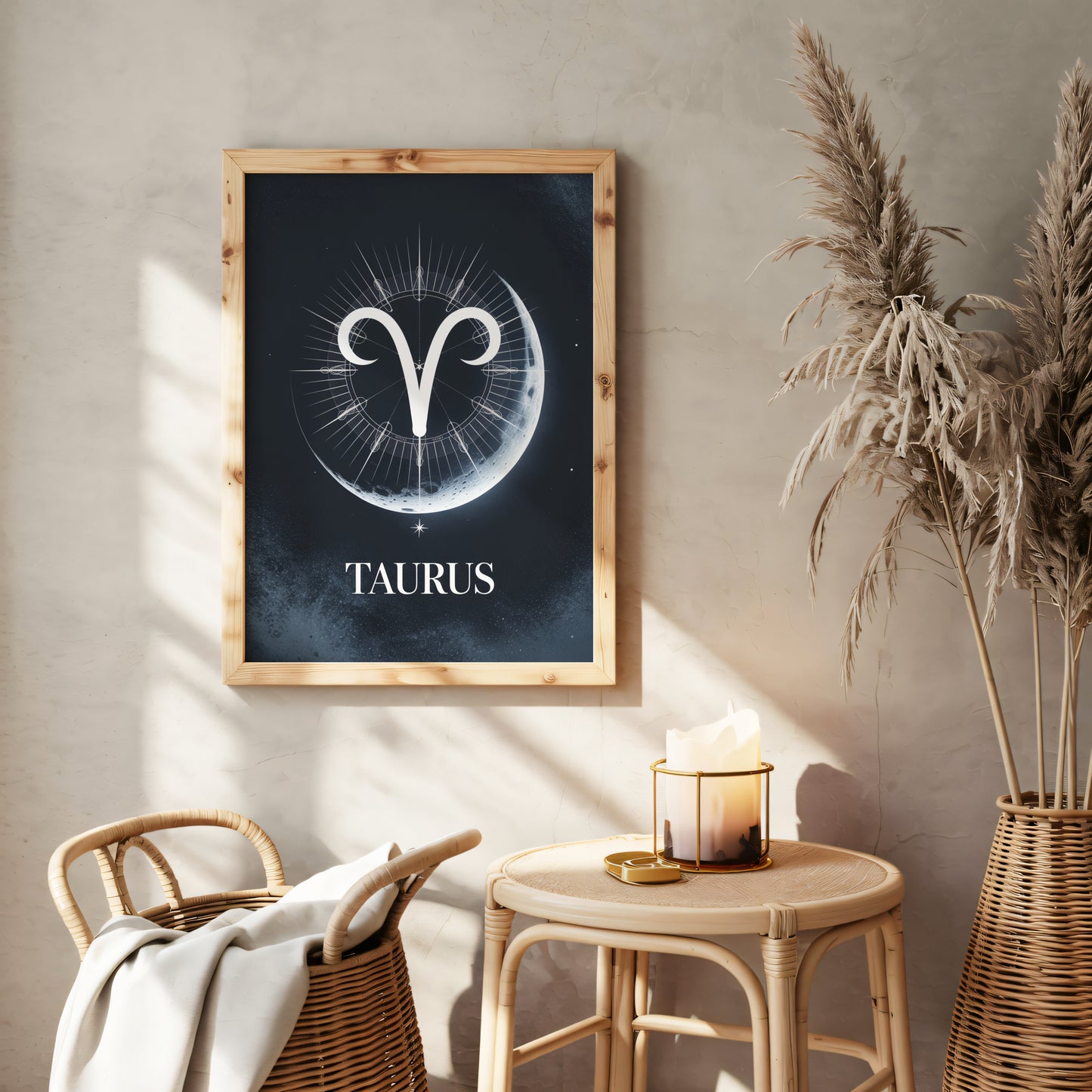 Taurus Celestial Wall Art