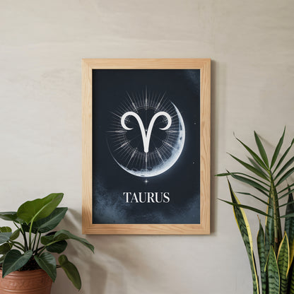 Taurus Celestial Wall Art
