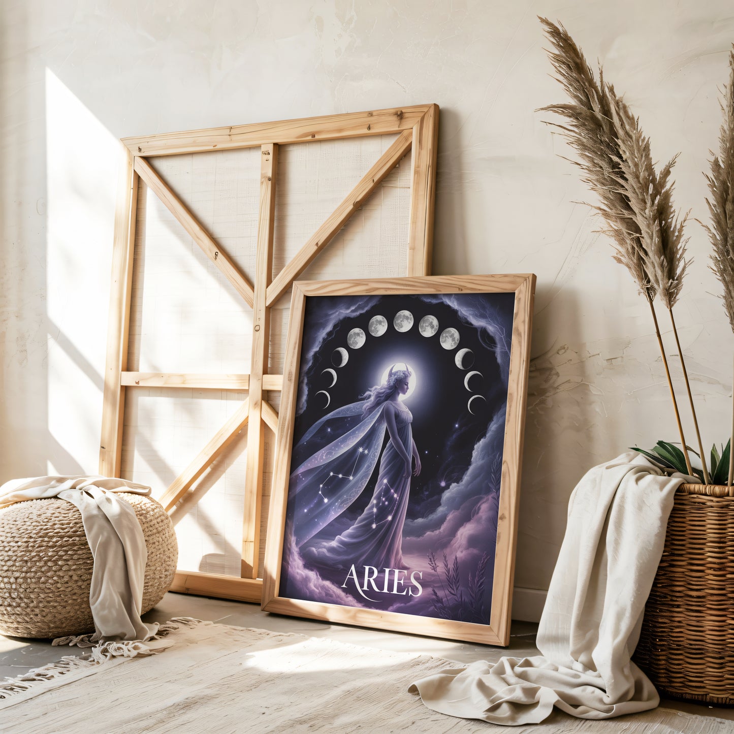 Aries Lunar Wall Art