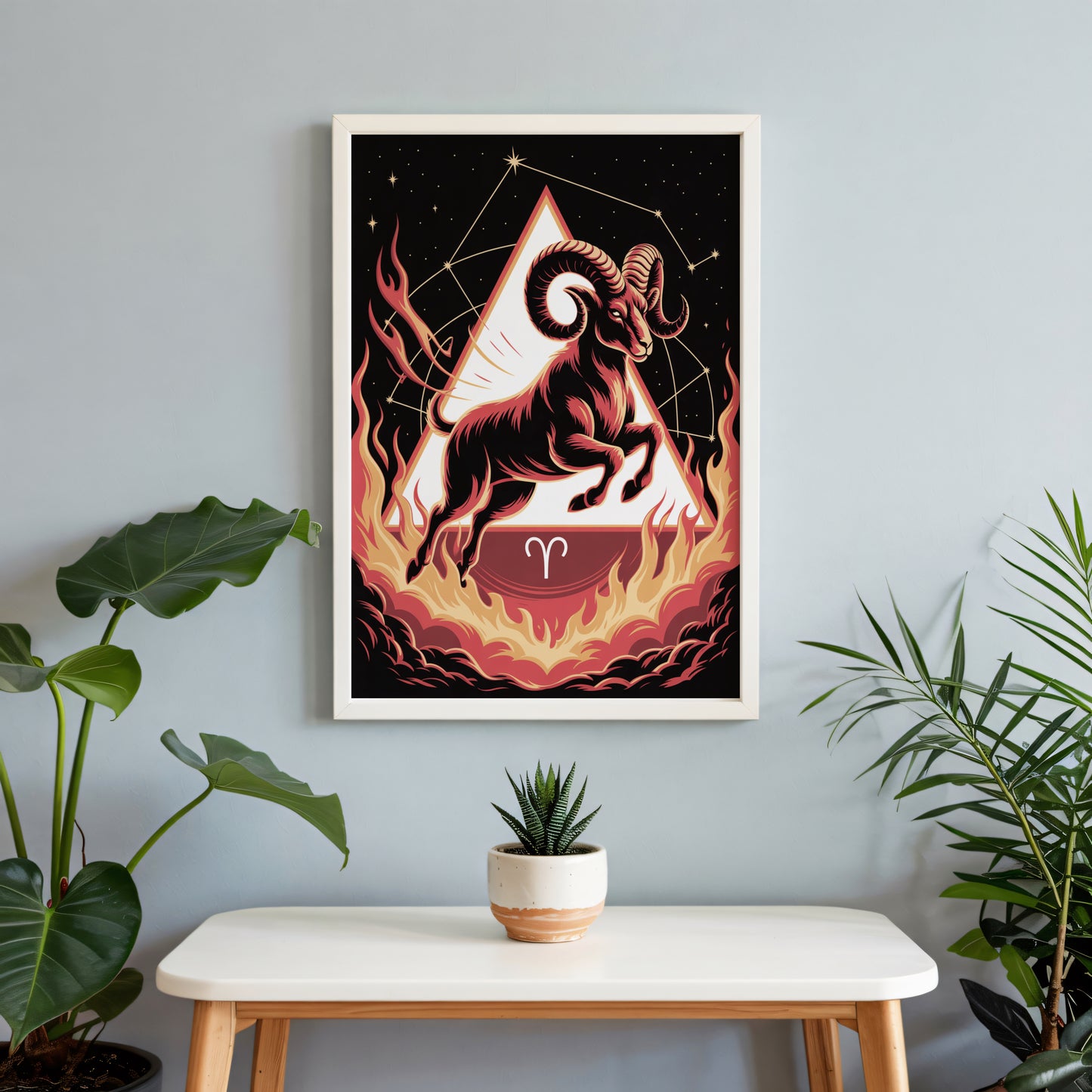 Aries Vibrant Wall Art