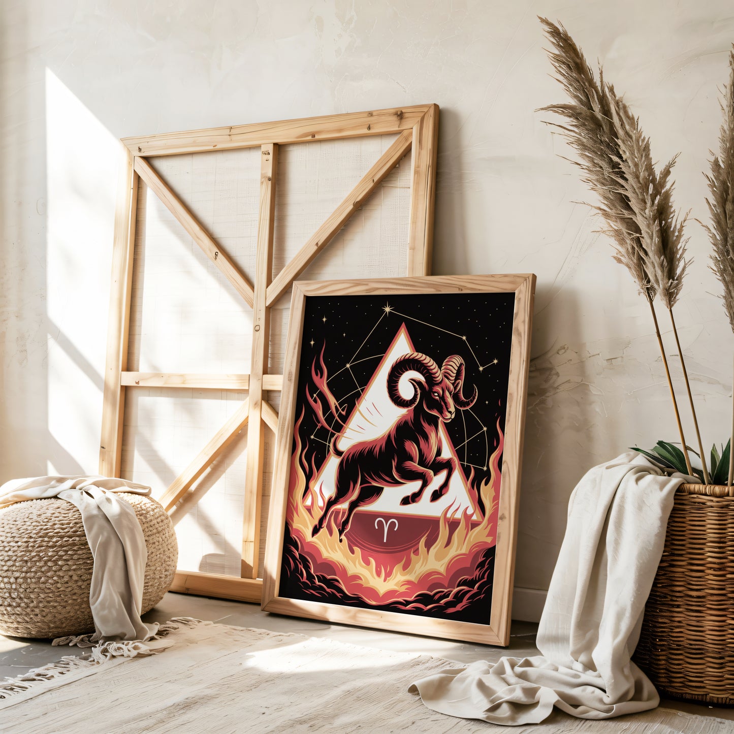Aries Vibrant Wall Art