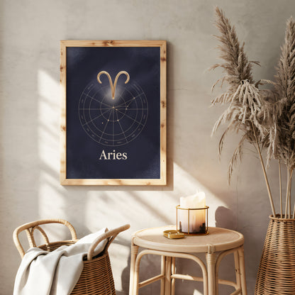 Aries Elegant Wall Art