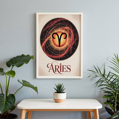 Aries Colour Wall Art