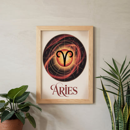 Aries Colour Wall Art