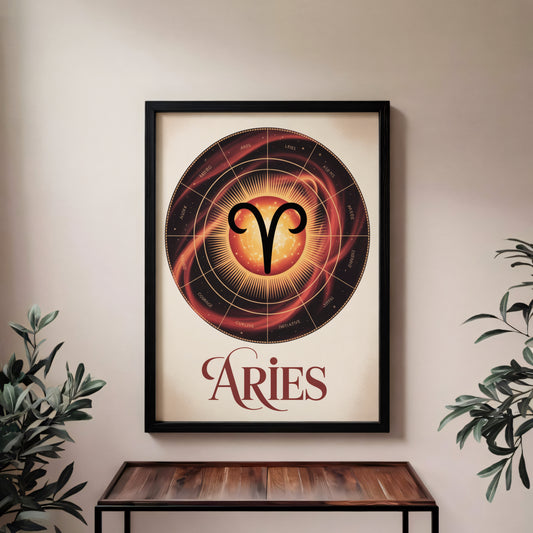 Aries Colour Wall Art