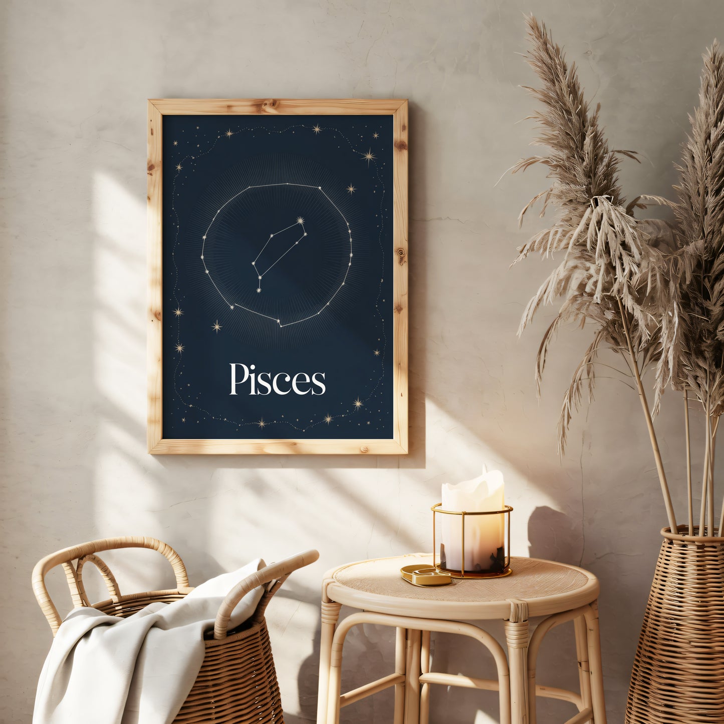 Pisces Points Wall Art