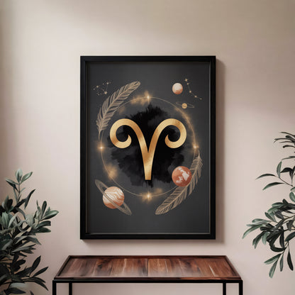 Aries Bold Wall Art