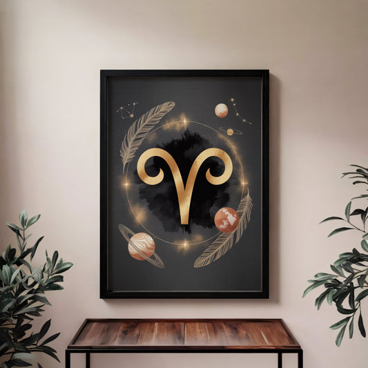 Aries Bold Wall Art